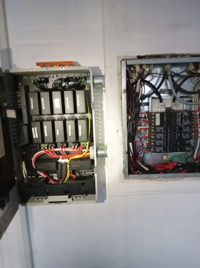 Electrical panel upgrade completed for Indoor Lighting Installation in Libby